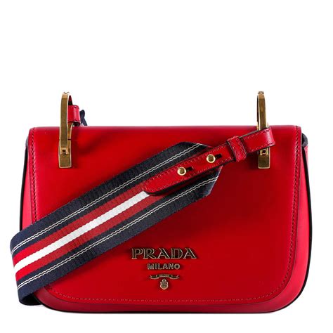 prada big bag price|Prada bag with colorful strap.